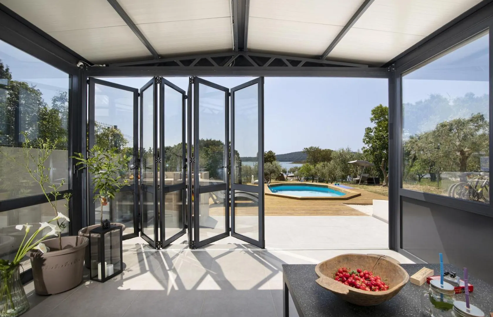Beach House Olive - Ground Floor House For 2 People With Private Beach Near Medulin Pomer